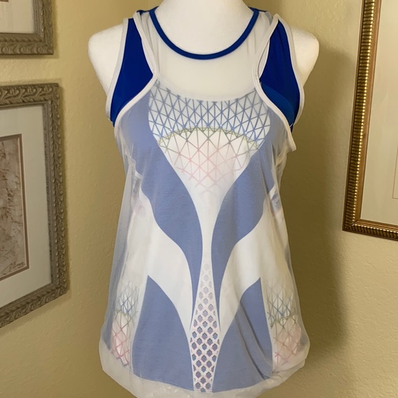 Lucky in Love Adult Squared Up Tank, Hlav main image 1